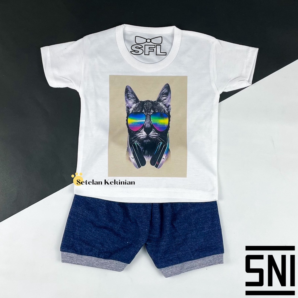 [SK] Set Anak Laki Laki Setelan Bayi Cowok 6bln_12bln Baby Boy Trendy Kekinian Set Anak Cowok Grosir