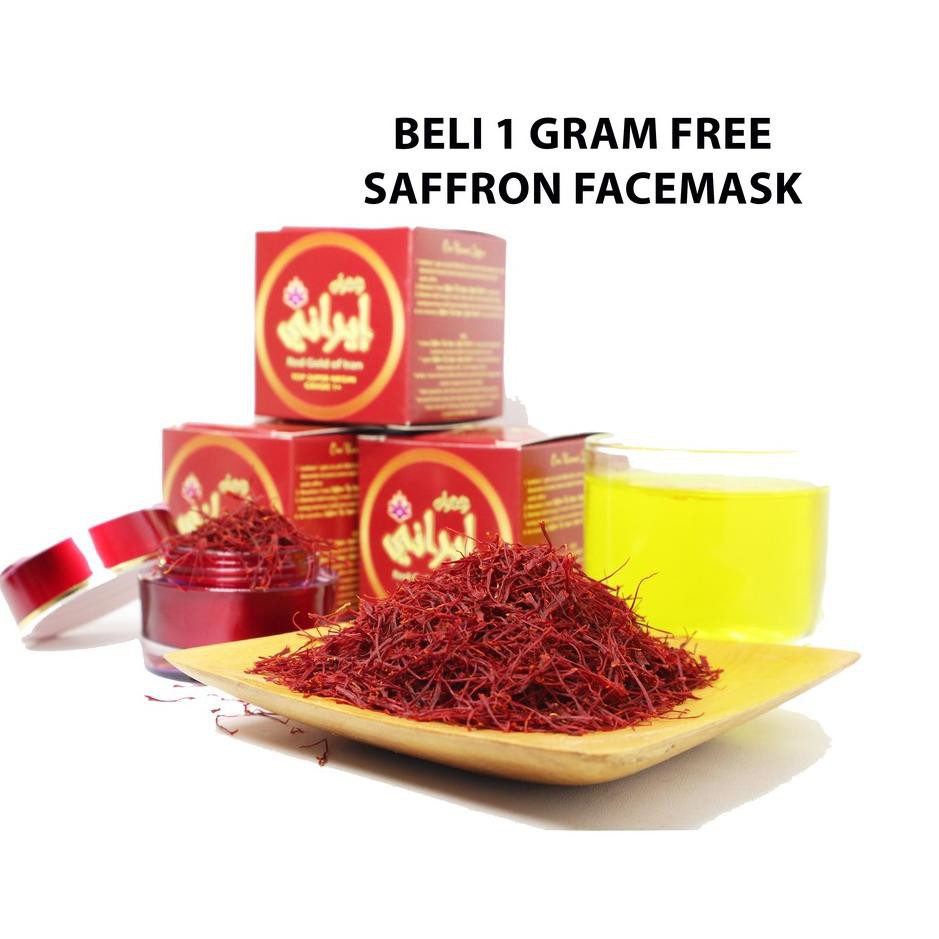 

[Terlaris Today] SAFFRON (FINEST QUALITY) GRADE 1+ TOP SUPER NEGIN Original Saffran zafaran safron a