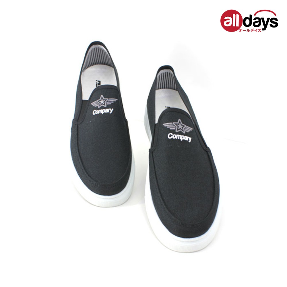 Faster Sepatu Sneakers Slip On Pria / Sepatu Kanvas Import Pria 1013 Size 39-43