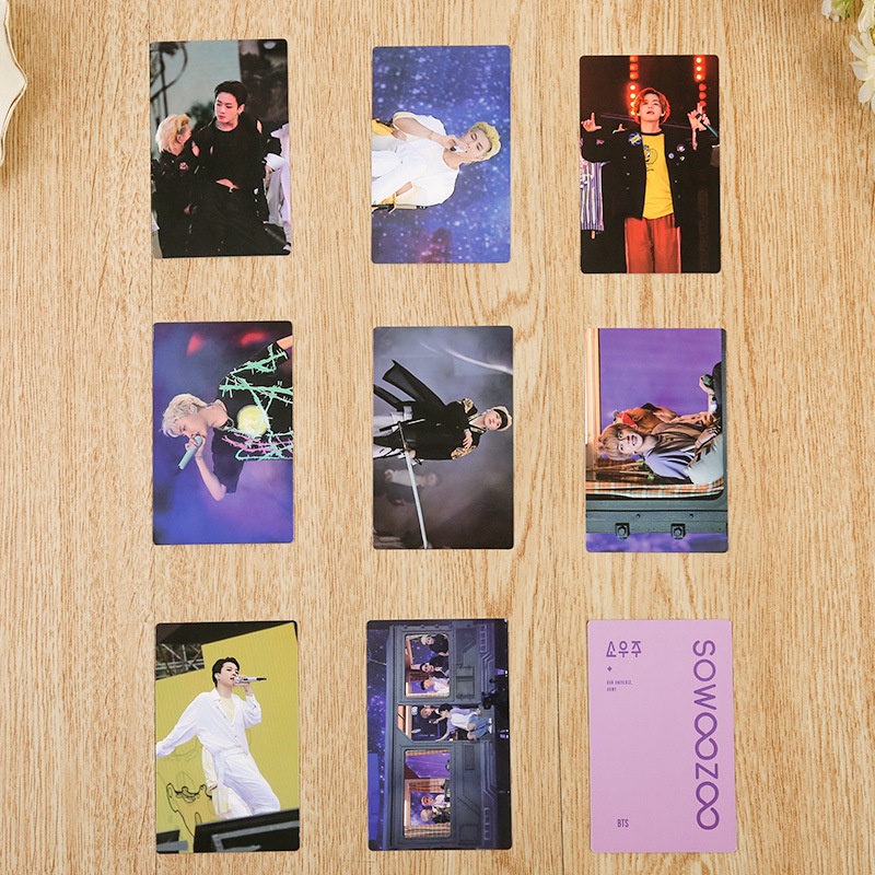 Kartu Pos Desain Kpop BTS MUSTER SOWOOOZOO Ukuran Kecil
