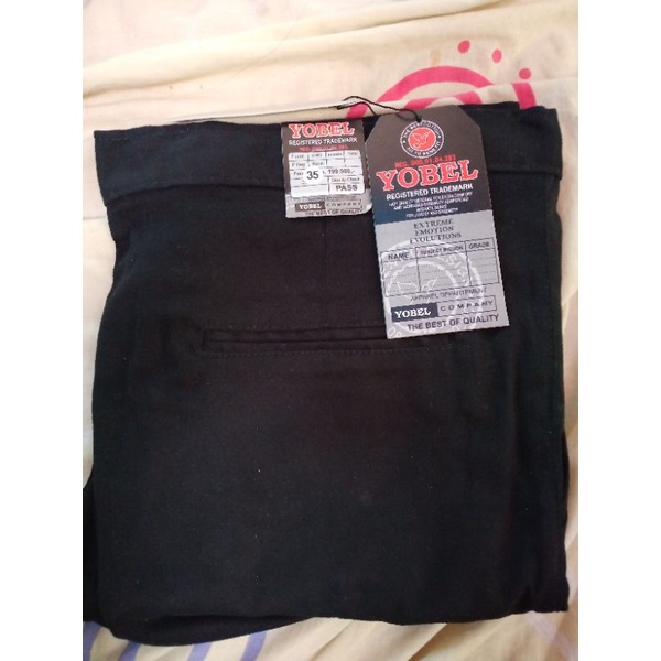 CELANA CHINO COWOK MREK YOBEL JEANS