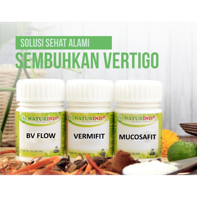  ObaT  Herbal  Migren Vertigo Sakit  kepala  Menahun Naturindo 