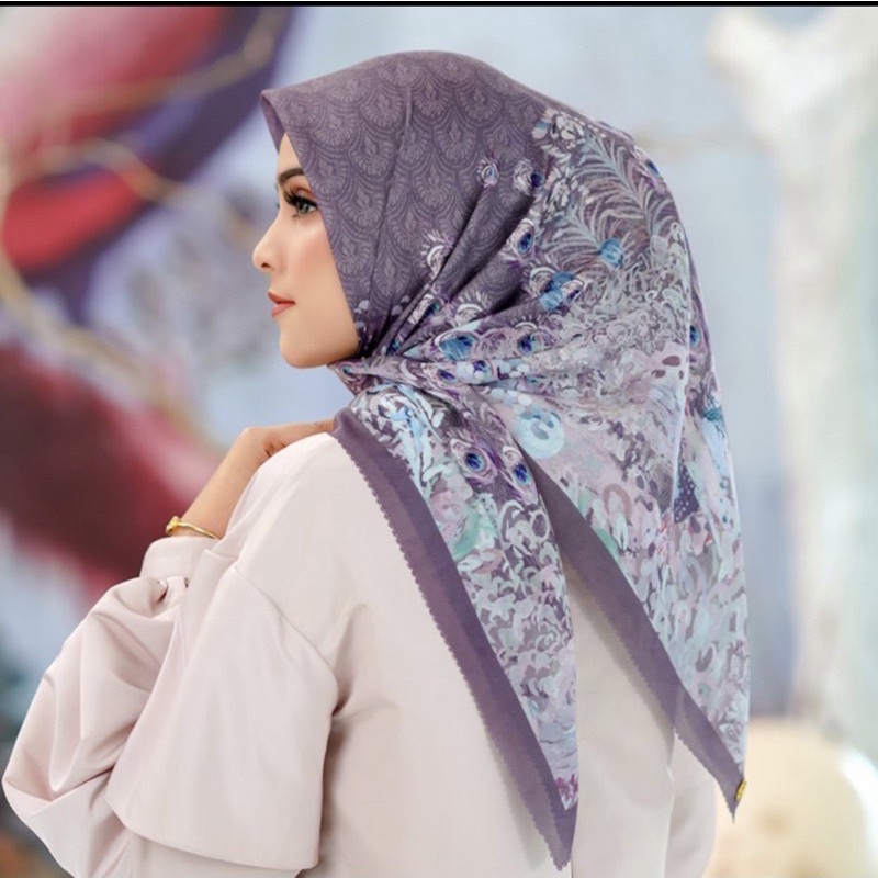 Buttonscarves Ederra viola