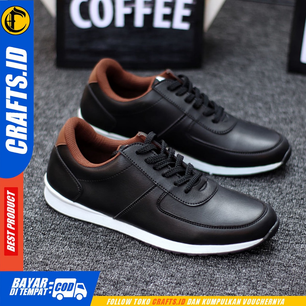 Crafts Frei - Sepatu Sneakers Casual Original Santai Pria