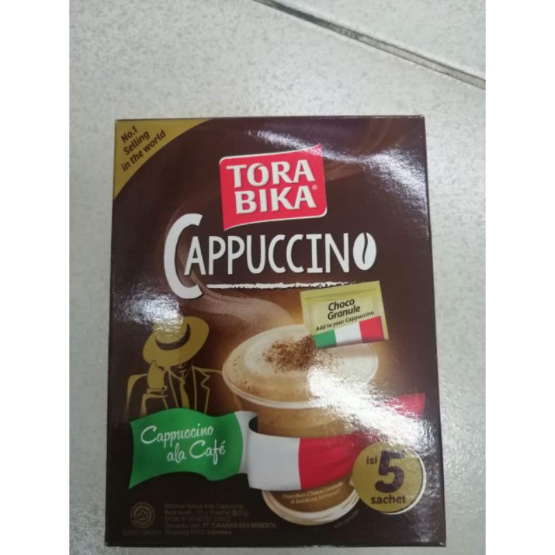 

Torabika Cappucino 5 sachet 5x25 gr