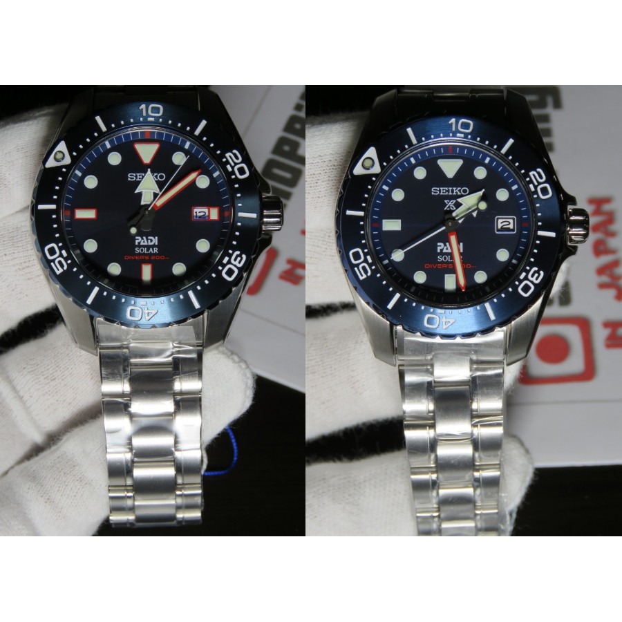 Seiko Prospex SBDJ015J Solar Titanium PADI - Jam Tangan Pria SBDJ015