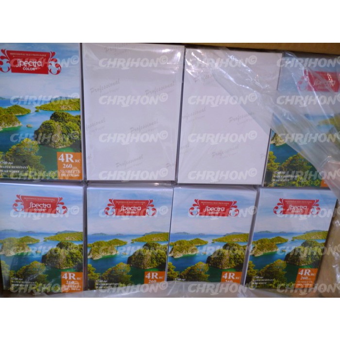 

(DISKON TERMURAH) SPECTRA PROFESSIONAL SILKY PHOTO COLOR PAPER 4R 50 SHEETS 260GSM