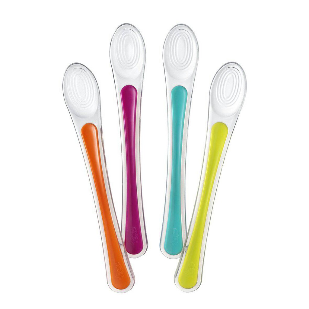 Tommee Tippee First Weaning Spoon / Sendok silicone bayi