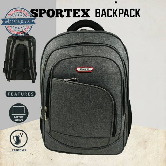 Tas ransel backpack laptop jumbo sportex 0880