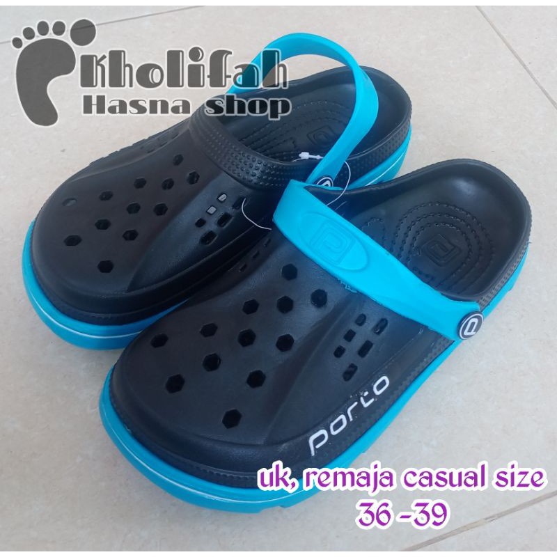 sandal baim anak remaja porto ukuran 36-39 sandal awet murah