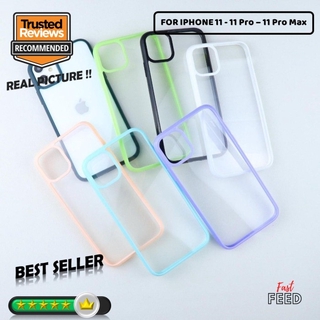 HARD CASE IPHONE 11 / 11 PRO / 11 PRO MAX HYBRID TRANSPARAN CLEAR BY