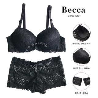 SISA STOK BRA SET size 32-42 / pushup bra &amp; UNDERWEAR