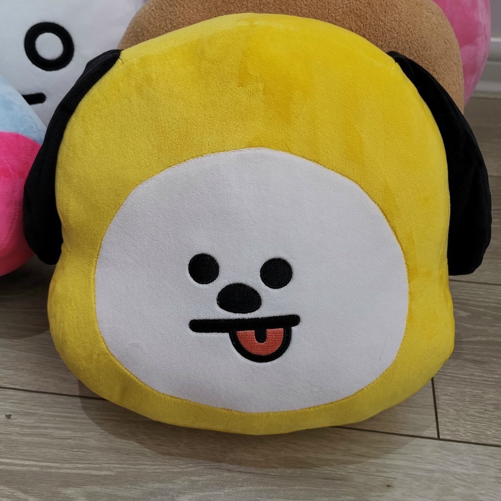 Bantal BTS Boneka Bantal BTS BT21 Kepala Karakter Ukuran Jumbo