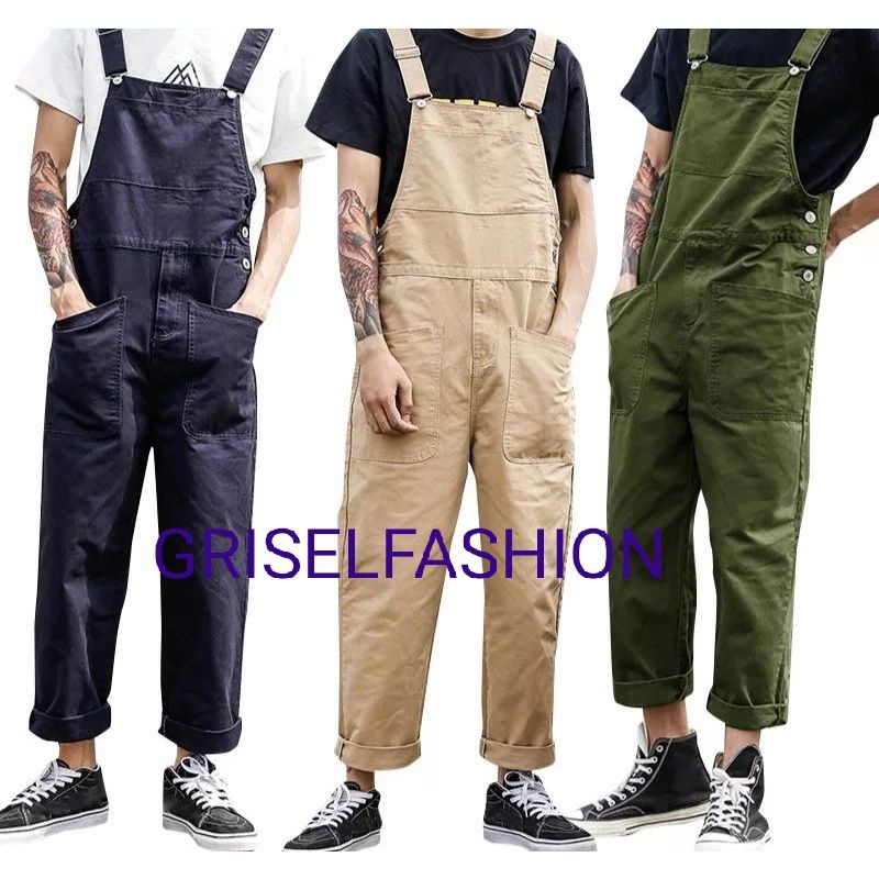 RETRO OVERALL AMERICAN BIGSIZE