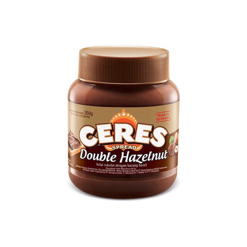 

CERES DOUBLE HAZELNUT SPREAD 350 GR