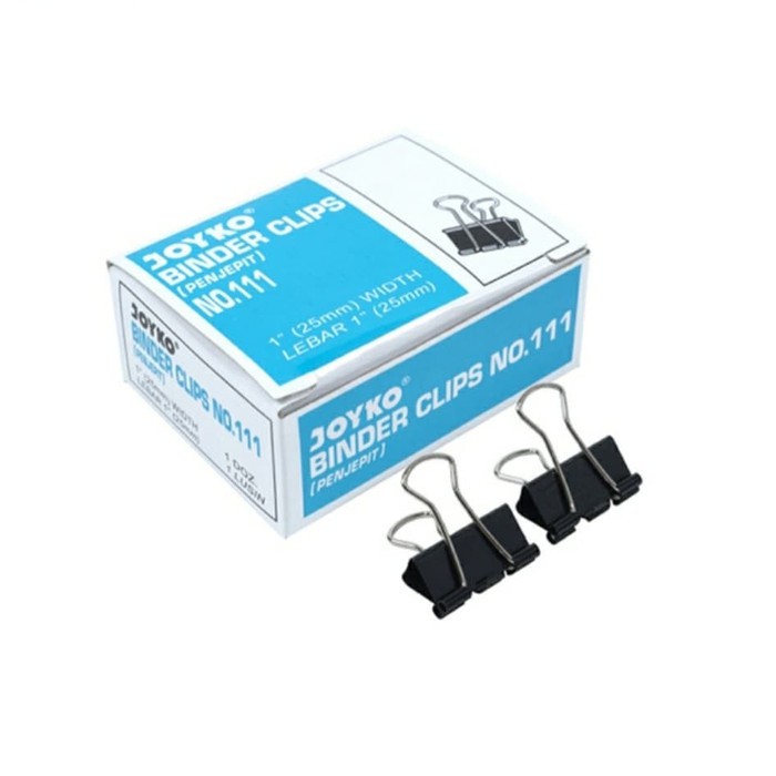 

Binder Clip / Klip Binder / Penjepit Kertas Joyko No. 111