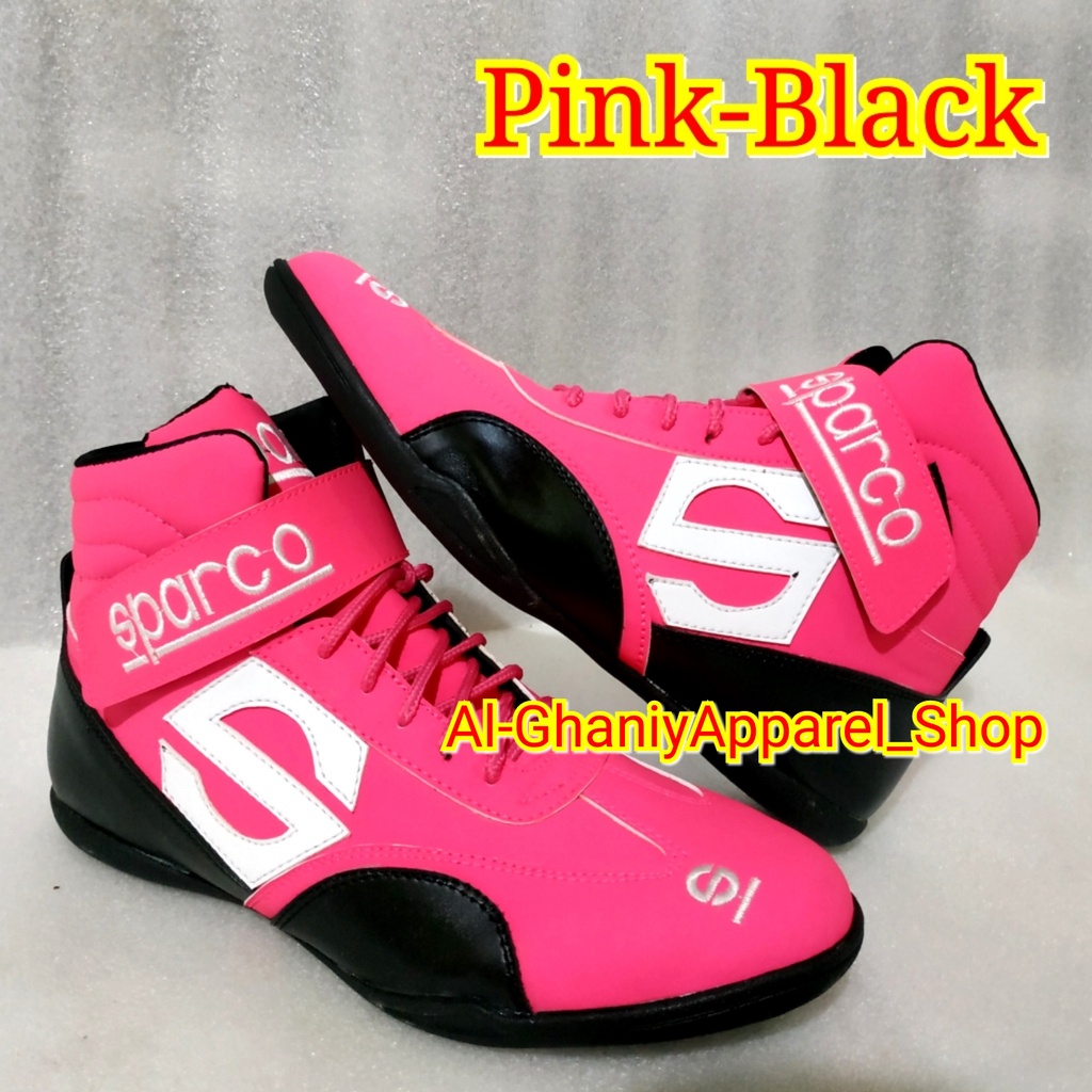 SEPATU DRAG TOURING  CASUAL TERLARIS sepatu balap race rally slalom PINK S