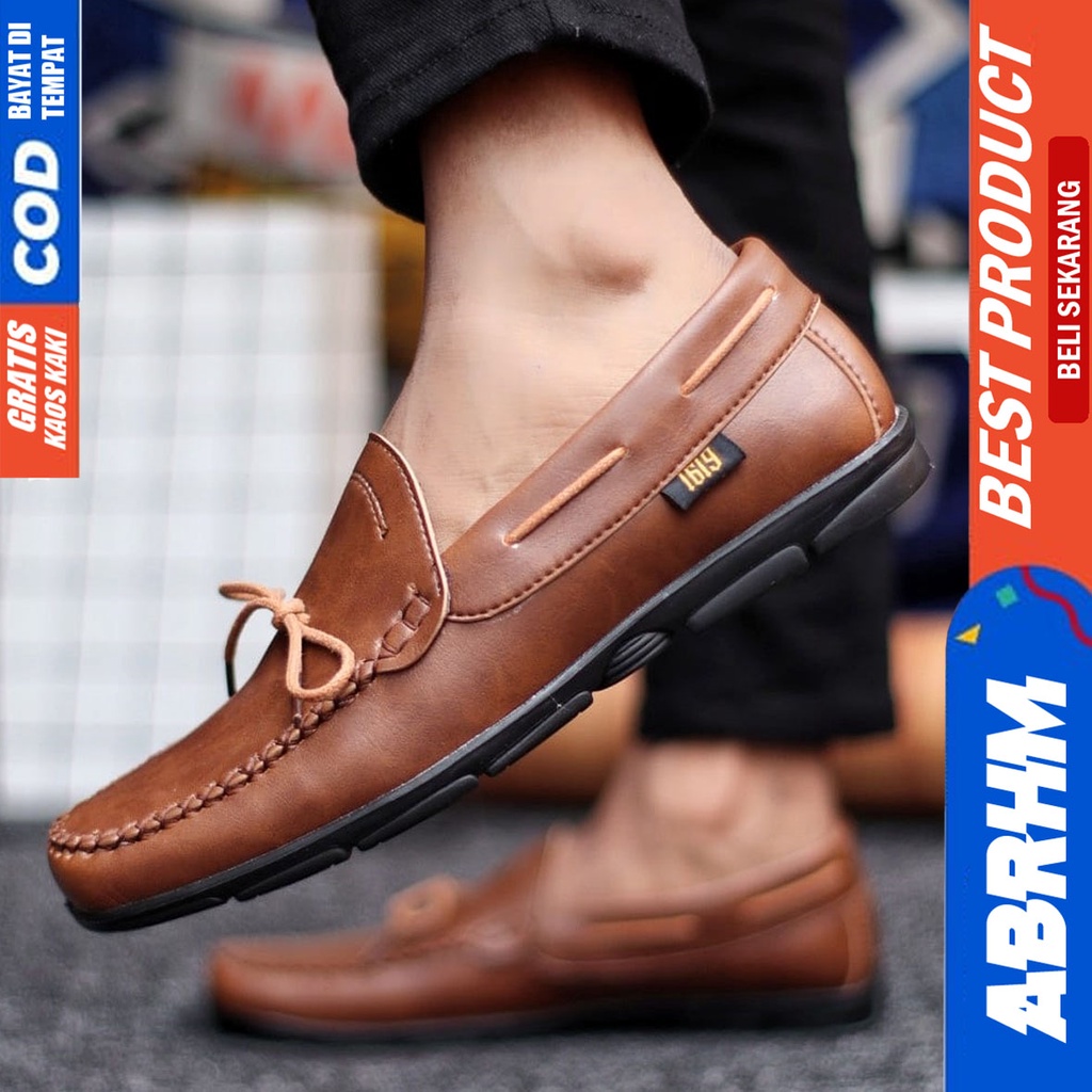 Abrhm Melvin - Sepatu Formal Pria Casual