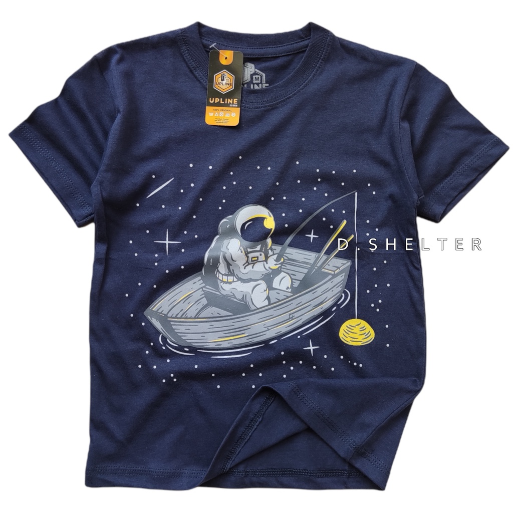 BAJU KAOS DISTRO ANAK UPLINE NAVY PLANET