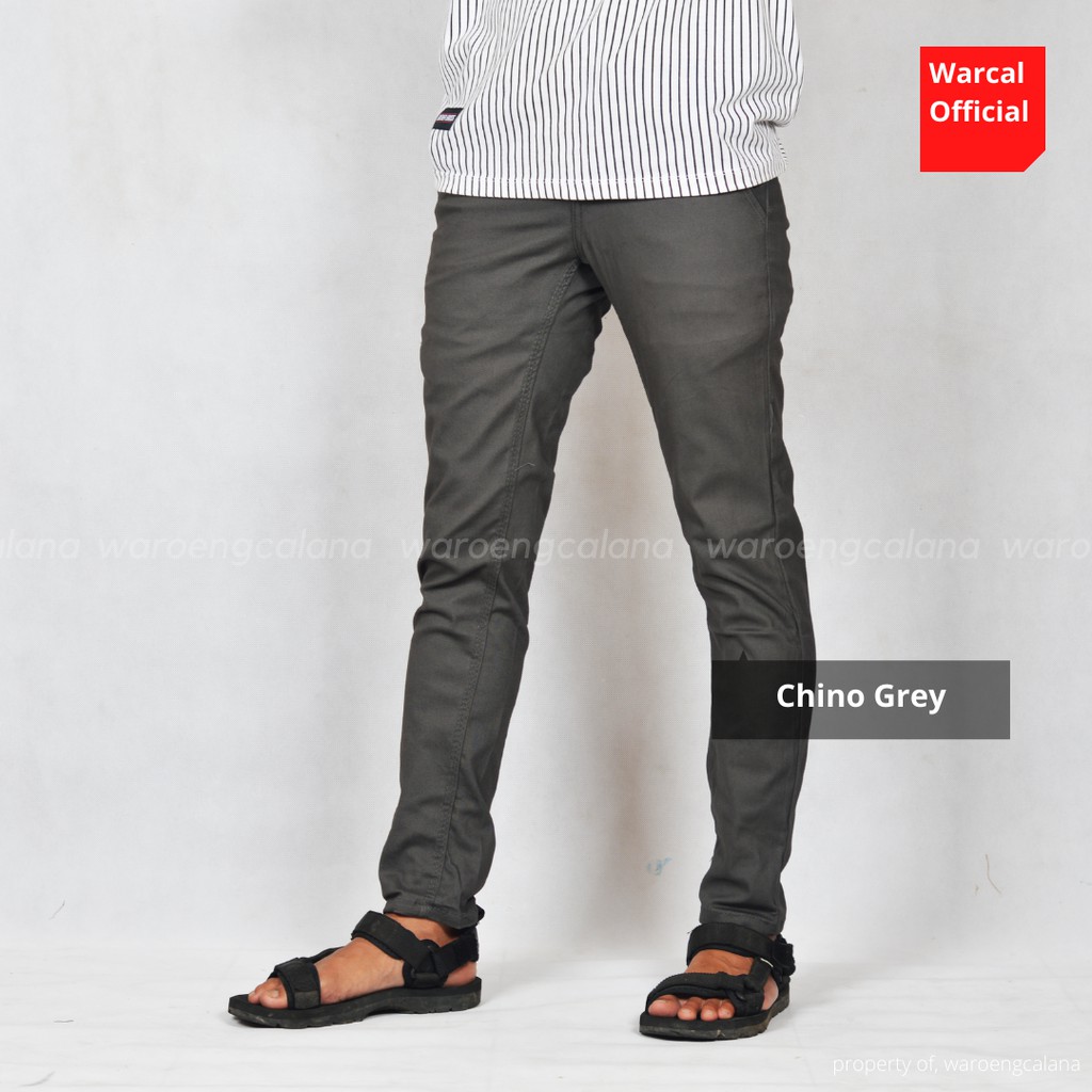 Chino Pants Darkgrey Original Lokal Brand