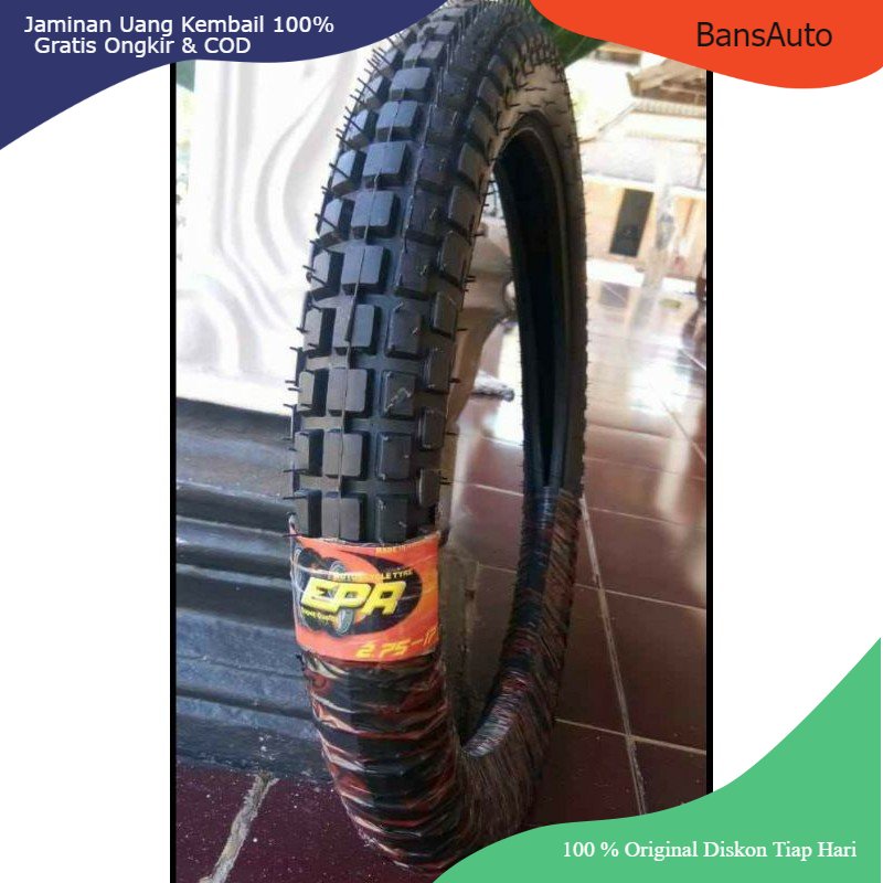 BAN TRAIL RING 17 UKURAN 250 & 275