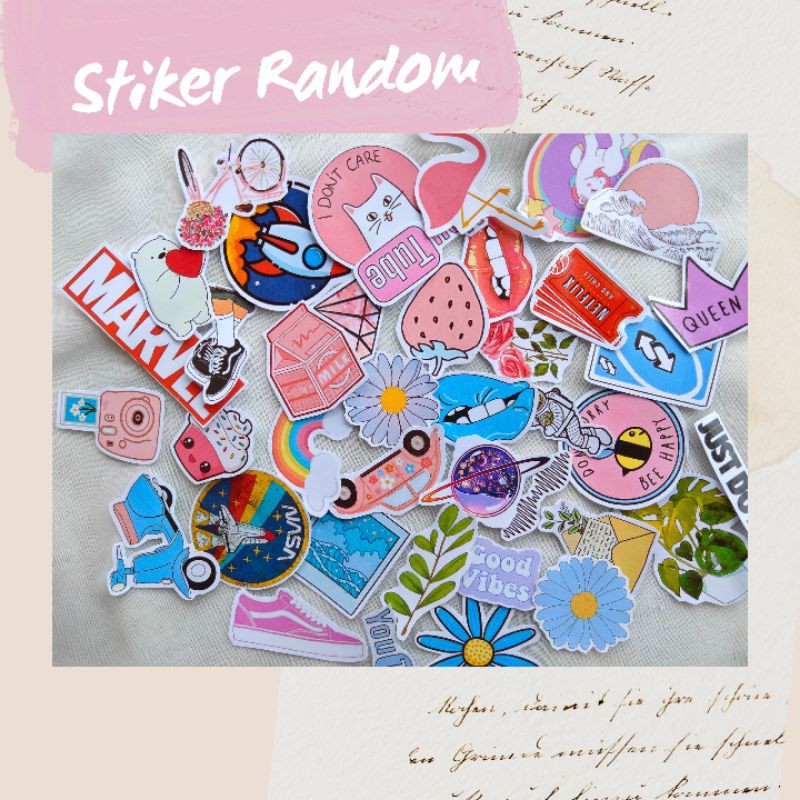

STIKER DECORATION SCRAPBOOK RANDOM SERIES