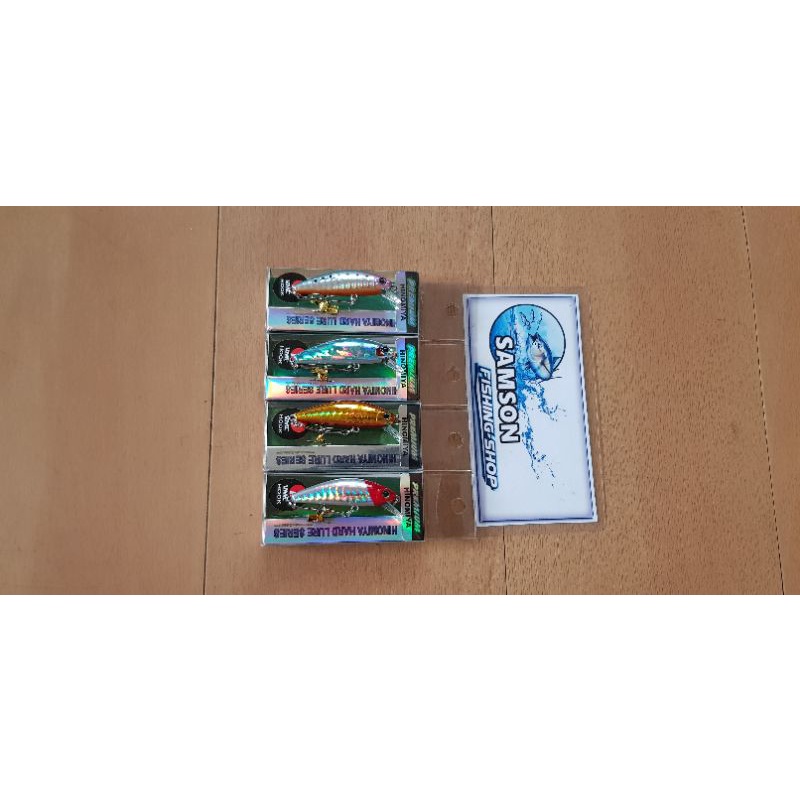 minnow hinomiya agile ul 50s sinking lure ultralight panjang 5 cm berat 6,8 gr casting hampala kerap
