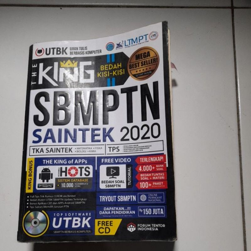SBMPTN SAINTEK 2020 BEKAS