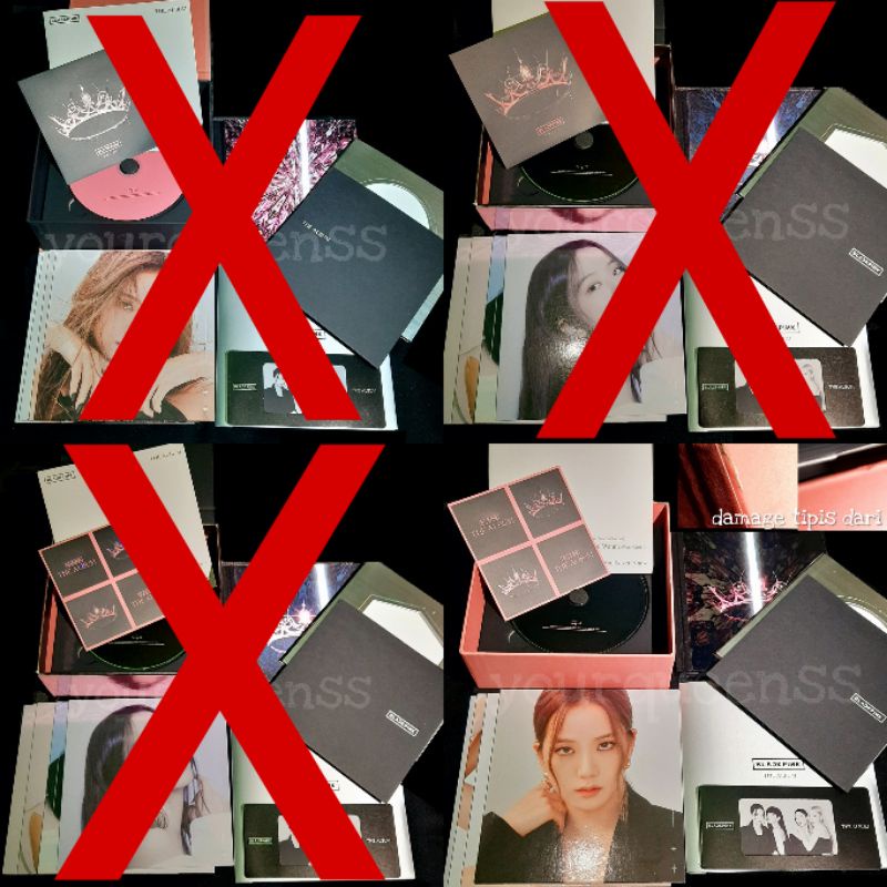 [READY] OFFICIAL ALBUM ONLY BLACKPINK THE ALBUM (Wajib Baca Desc)