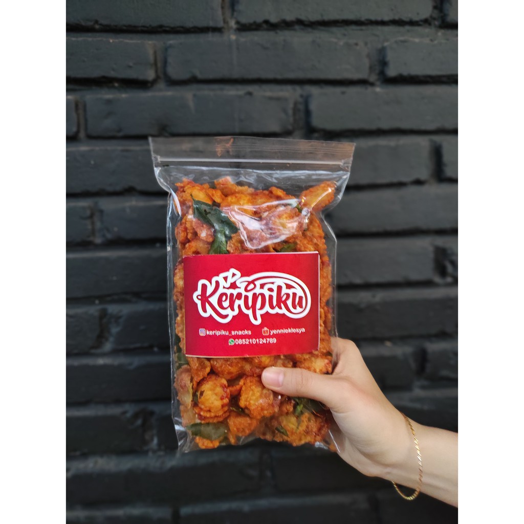 

Cemilan Emping Manis 250gr Keripiku