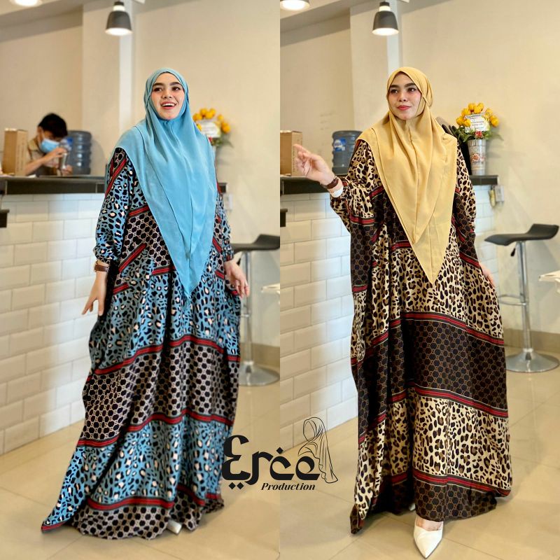 KAFTANIA GUCCI BY ERCE PRODUCTION_Gamis Kekinian Terlaris Termurah Bestseller