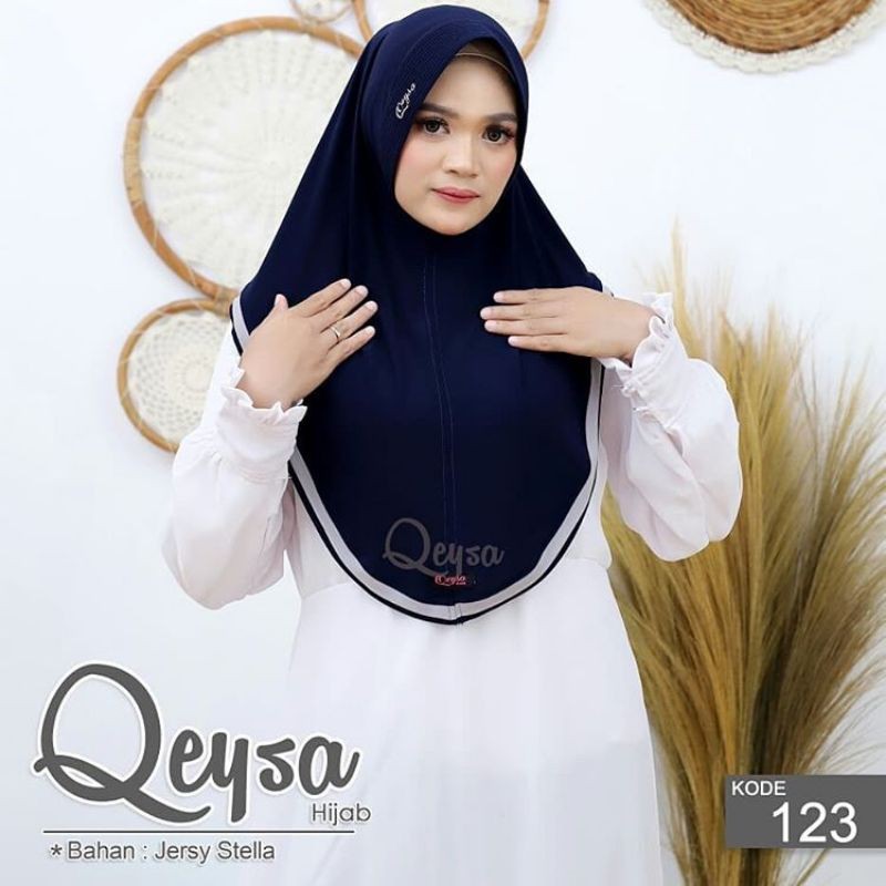 Qeysa hijab kode 123 Murah meriah