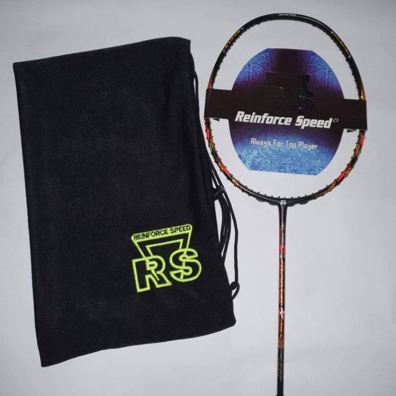 [Free Pasang Senar] Raket Badminton RS Micron Saber JF Prof Original