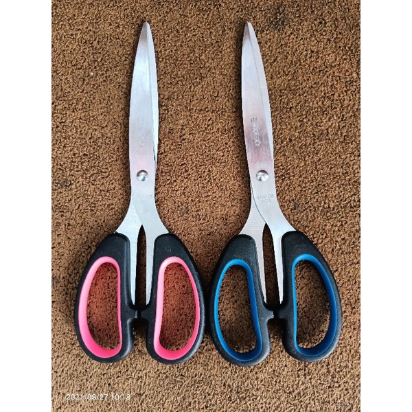 Gunting Kain Besar Warna Warni Tajam Anti Karat Tahan listrik Scissors Soft Grip