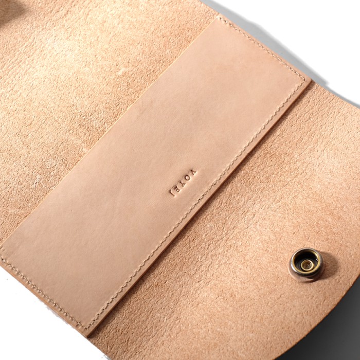 

VOYEJ Notebook Cover III - Buku Catatan Cover Kulit Asli - Beige Murah