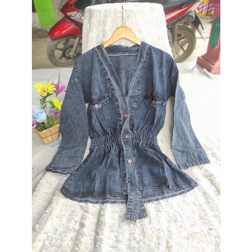 CERRY BLAZER OUTER ROPI JEANS WANITA BR