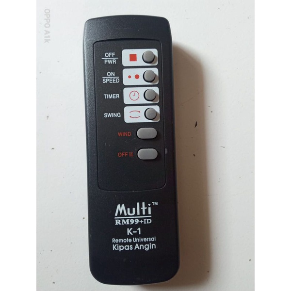REMOT KIPAS ANGIN MULTOFUNGSI MASPION DLL