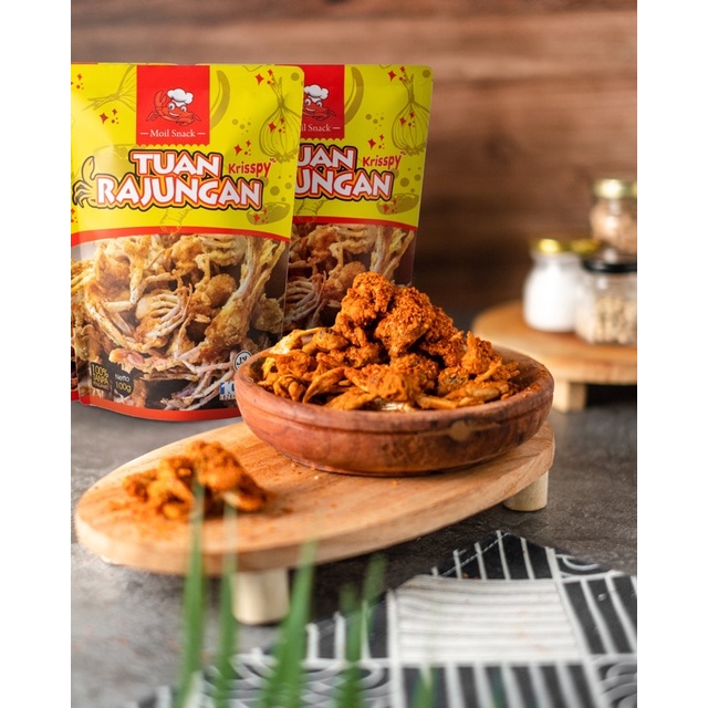 

BABY CRAB CEMILAN MAKANAN RINGAN CEMILAN PEDAS SNACK KRIPIK KRUPUK KEPITING