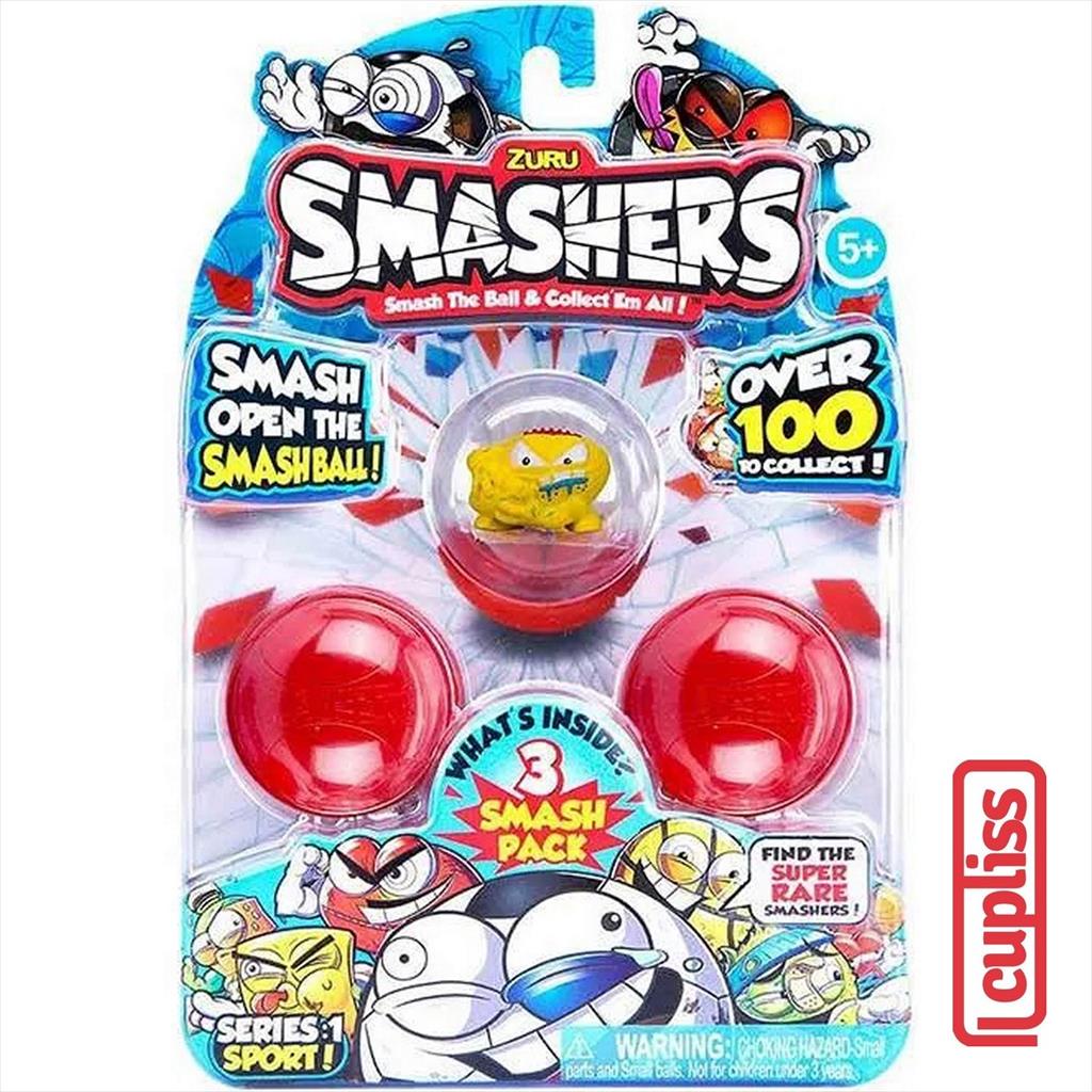 Zuru Smashers 120798 3Pk Smashball 3 Pk