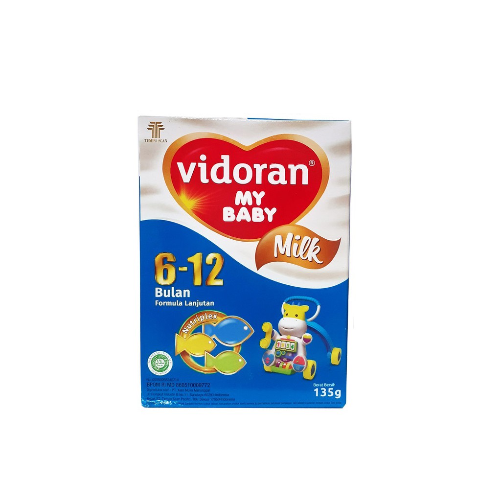 VIDORAN MY BABY MILK 6-12 135GR