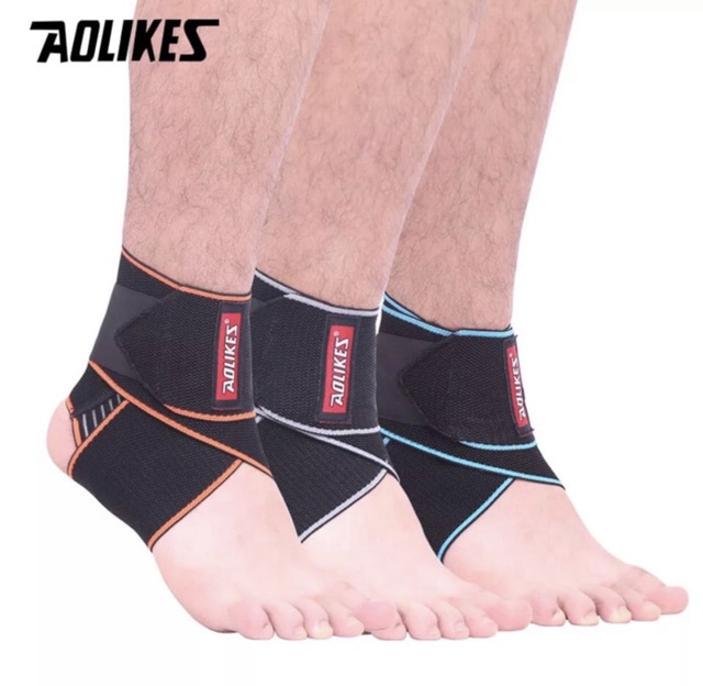 1527 AOLIKES ANKLE WRAP SLEEVE SUPPORT PAD DEKER ENGKEL KAKI PELINDUNG