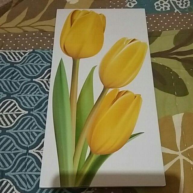 Hiasan Dinding Walldecor Pajangan Dinding Shabby Chic Tulip Wp 11
