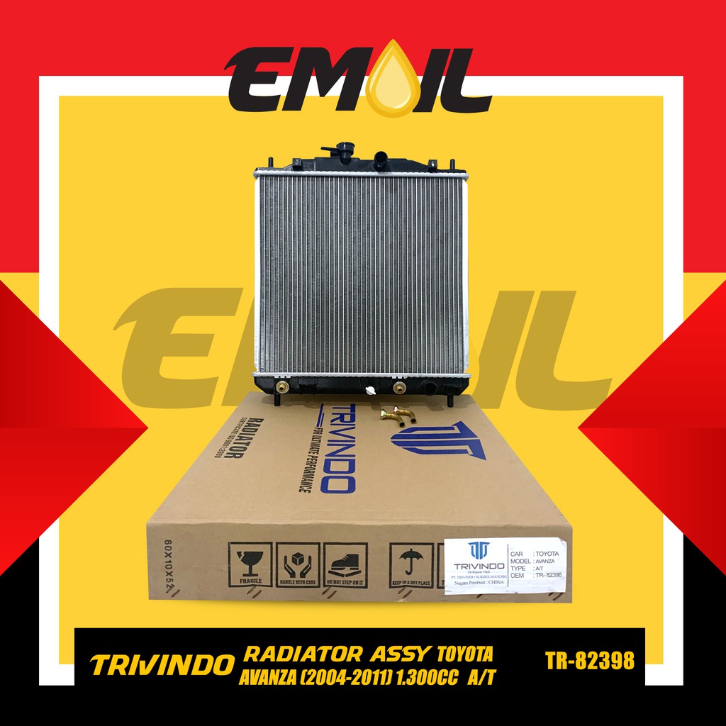 Radiator Assy Toyota Avanza AT Automatic TR-82398 Trivindo