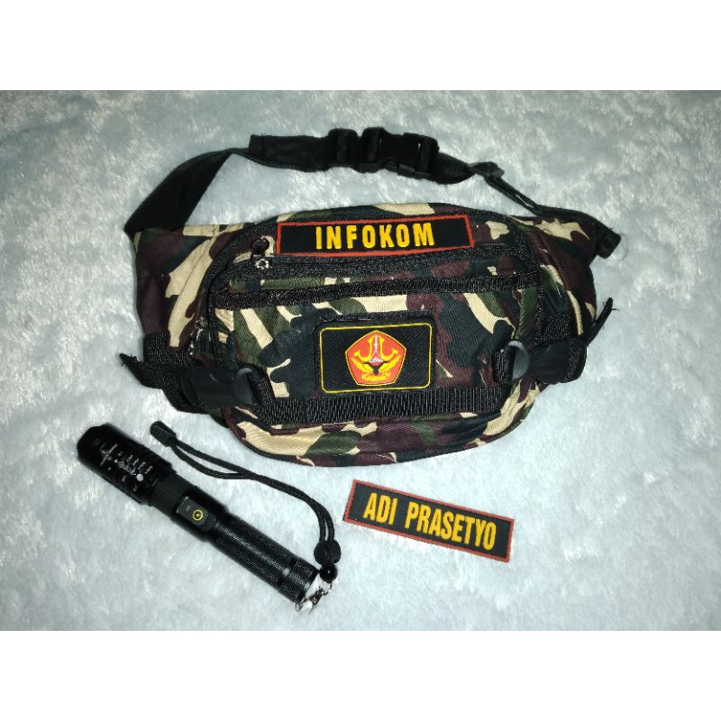 Tas Selempang Tactical Loreng Banser