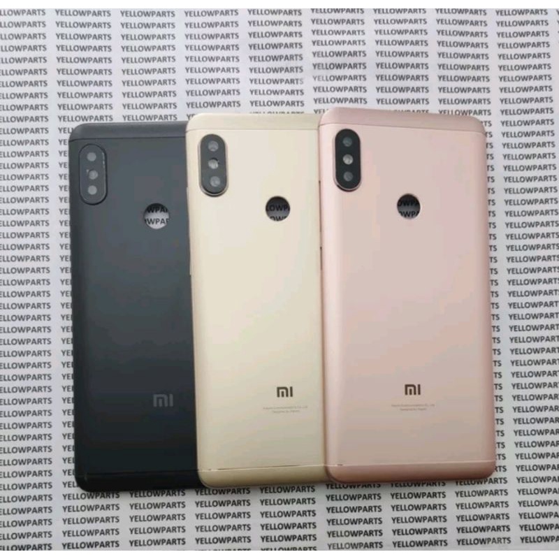 BACKDOOR BACKCASE TUTUP BELAKANG CASING XIAOMI REDMI NOTE 5 ORIGINAL