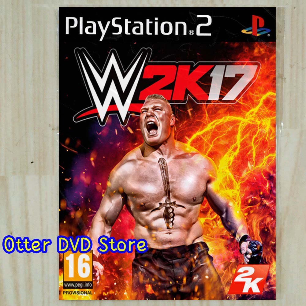 Kaset Game PS2 PS 2 WWE SmackDown 2017 - WWE SmackDown 2K17