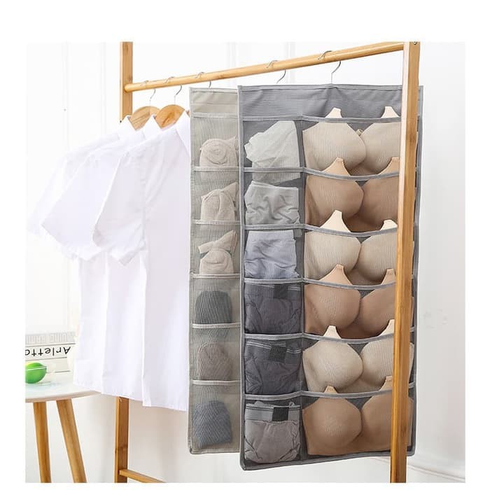 UNDERWEAR POUCH GANTUNG 30 SEKAT TEMPAT CELANA DALAM DAN BRA