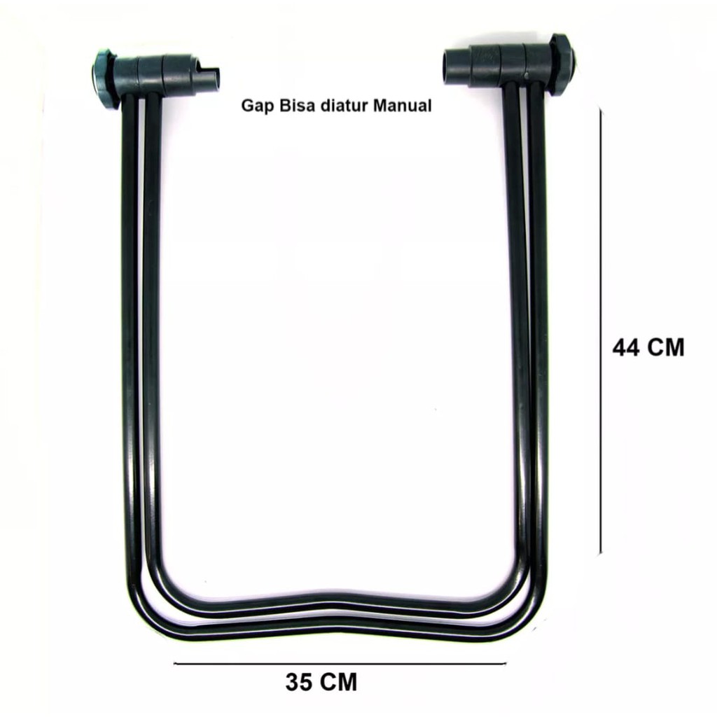 TERMURAH!!! Paddock Bike Stand U Type / Standar Sepeda Bisa Di Lipat / Jagrak Segitiga