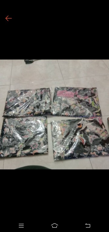 Batik Couple Keluarga Sania Ruffle Ori Ndoro Jowi Dnt Poenix