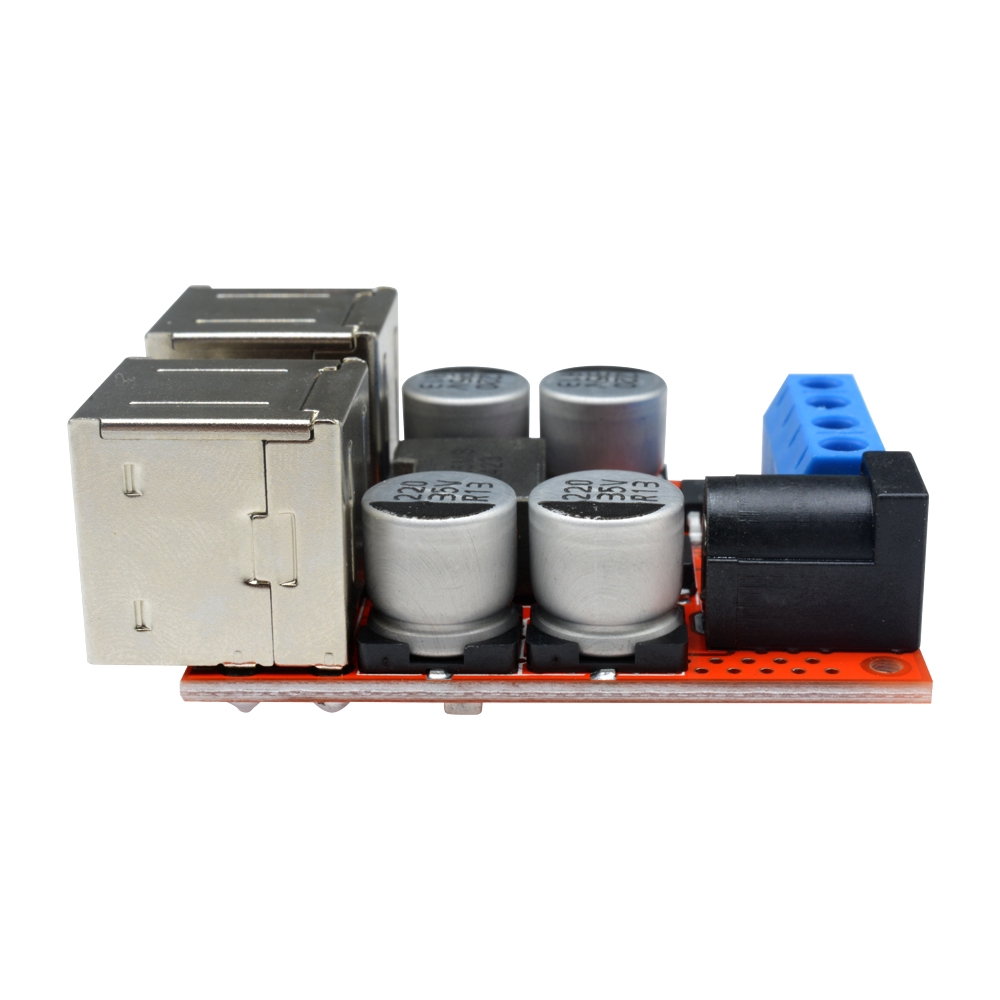 ✈【Fast/COD】✈ Modul Power Supply Charger 4 USB to 5V 8A 5V 8A untuk Android /  Mobil